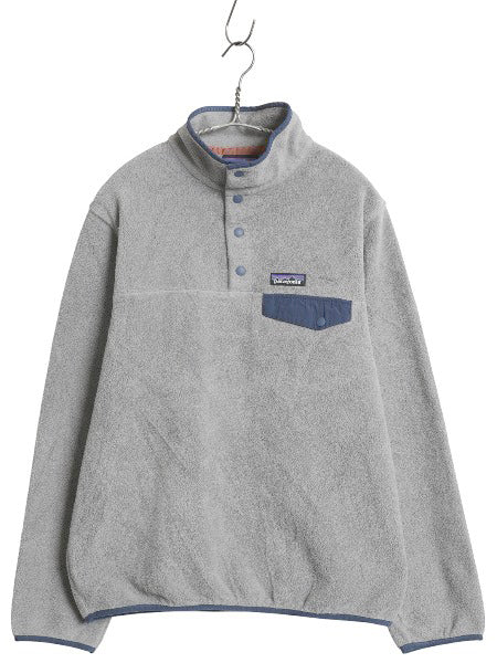 パタゴニア ライトウェイト シンチラ スナップT レディース M / 18年製 フリース プルオーバー ジャケット ブルゾン アウトドア ジャンパー