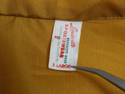 デッドストック 70s Louisville ナイロン レーシング ジャケット メンズ XL ヴィンテージ ジャンパー ブルゾン ワンポイント 企業 ワッペン
