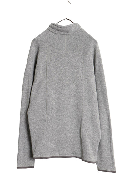 パタゴニア ベターセーター ハーフジップ メンズ L / 古着 12年製 アウトドア フリース セーター 裏起毛 ジャケット プルオーバー グレー