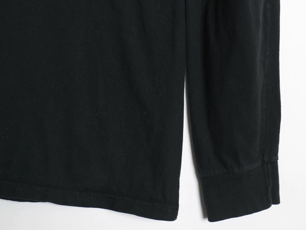 90s ポロ ラルフローレン 長袖 Tシャツ メンズ XL / オールド ロンT ロングスリーブ コットン カットソー 大きいサイズ ブラック シンプル