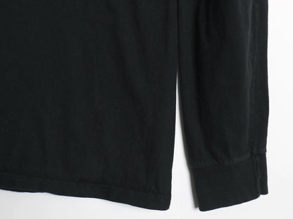 90s ポロ ラルフローレン 長袖 Tシャツ メンズ XL / オールド ロンT ロングスリーブ コットン カットソー 大きいサイズ ブラック シンプル