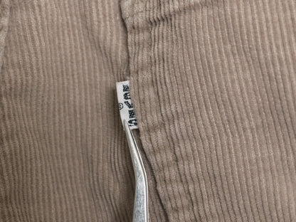 80s USA製 リーバイス 519 コーデュロイ パンツ 実寸 34 32 古着 ヴィンテージ スリム ストレート 細畝 コーズ ボトムス 42 TALON ボトムス