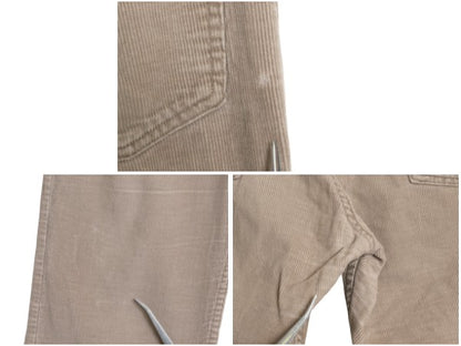 80s USA製 リーバイス 519 コーデュロイ パンツ 実寸 34 32 古着 ヴィンテージ スリム ストレート 細畝 コーズ ボトムス 42 TALON ボトムス