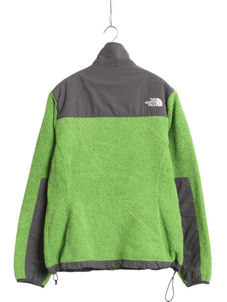 ノースフェイス デナリ ジャケット レディース S 古着 アウトドア フリース ナイロン ジャンパー フルジップ ブルゾン ハイネック ツートン