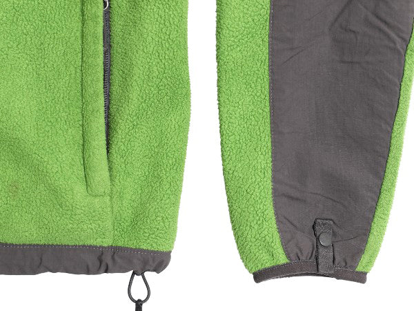 ノースフェイス デナリ ジャケット レディース S 古着 アウトドア フリース ナイロン ジャンパー フルジップ ブルゾン ハイネック ツートン