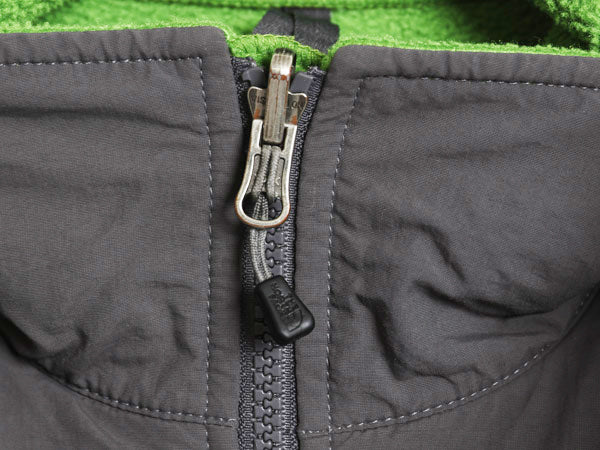 ノースフェイス デナリ ジャケット レディース S 古着 アウトドア フリース ナイロン ジャンパー フルジップ ブルゾン ハイネック ツートン