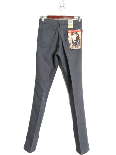 デッドストック 80s USA製 リーバイス ポリ フレア パンツ メンズ 28 32 / ヴィンテージ 517 スタプレ ノータック スラックス ブーツカット