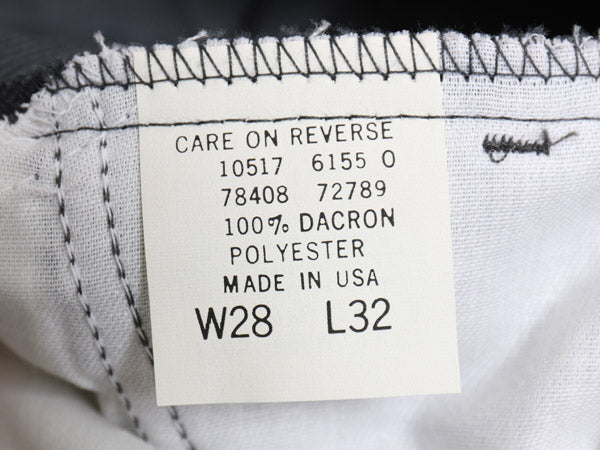 デッドストック 80s USA製 リーバイス ポリ フレア パンツ メンズ 28 32 / ヴィンテージ 517 スタプレ ノータック スラックス ブーツカット