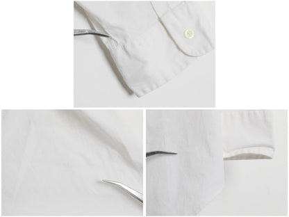 90s ラルフローレン ゴルフ 長袖 ボタンダウン シャツメンズ XL / 古着 オールド ポロ 長袖シャツ コットン ワイシャツ 大きいサイズ BD 白