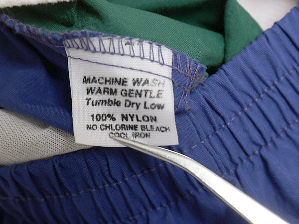 90s USA製 ポロ ラルフローレン ナイロン ショートパンツ メンズ XL 古着 オールド ショーツ スイム サーフ 海パン 水陸両用 トリコカラー