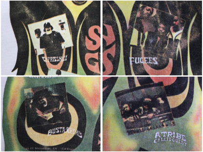 90s ★ SMOKIN' GROOVES ツアー プリント Tシャツ メンズ XL / 当時物 ヒップホップ フェス バンド フージーズ サイプレスヒル スカル 白