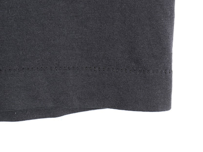 80s USA製 ラジオ局 プリント 半袖 Tシャツ メンズ L 小さめ M / ヴィンテージ 企業 ロゴ ロック バンド シングルステッチ グラフィック 黒