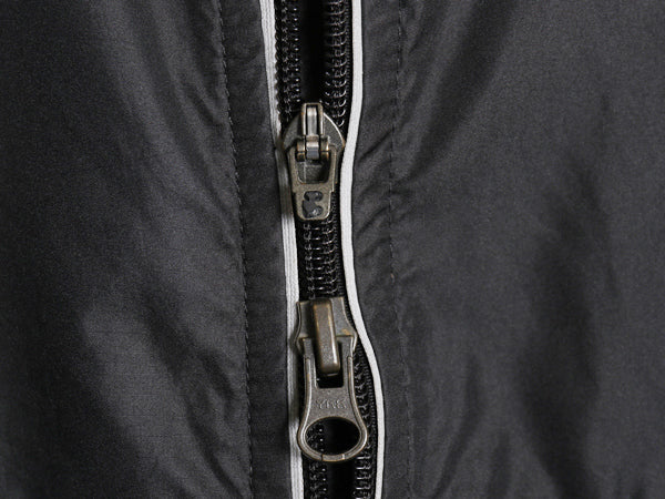 00s ☆ ナイキ CLIMA FIT フルジップ ナイロン ジャケット メンズ M / オールド テック スウッシュ ジャンパー ウインドブレーカー Y2K 黒