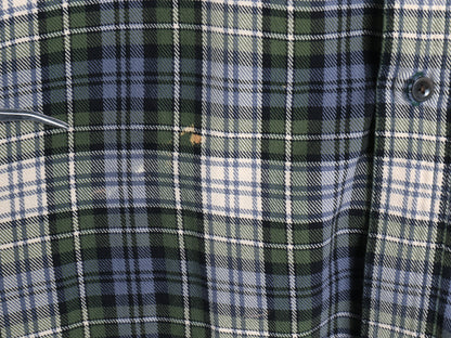 00s エルエルビーン チェック 長袖 ボタンダウン フランネル シャツ メンズ XL / オールド アウトドア 長袖シャツ ネルシャツ 大きいサイズ