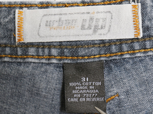 00s ☆ Urban Up ペインター デニム ショートパンツ メンズ 31 / 古着 オールド JCPenney Y2K ショーツ ジーパン ジーンズ ルーズ 短パン