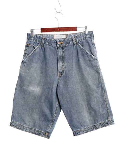 00s ☆ Urban Up ペインター デニム ショートパンツ メンズ 31 / 古着 オールド JCPenney Y2K ショーツ ジーパン ジーンズ ルーズ 短パン
