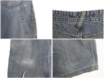 00s ☆ Urban Up ペインター デニム ショートパンツ メンズ 31 / 古着 オールド JCPenney Y2K ショーツ ジーパン ジーンズ ルーズ 短パン