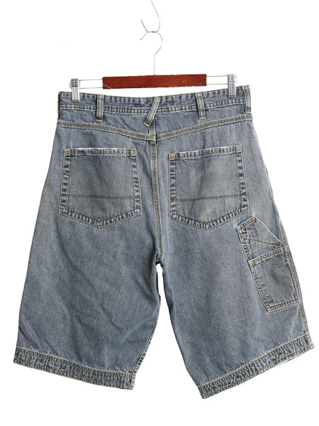 00s ☆ Urban Up ペインター デニム ショートパンツ メンズ 31 / 古着 オールド JCPenney Y2K ショーツ ジーパン ジーンズ ルーズ 短パン