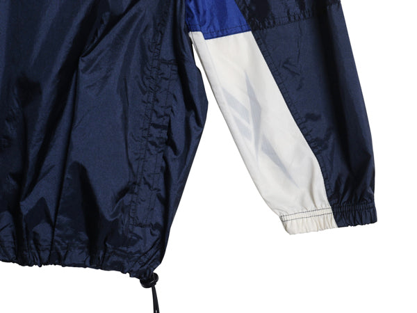 90s リーボック ナイロン ジャケット メンズ XL 古着 ウインドブレーカー プルオーバー アノラック ハーフジップ ビッグロゴ 大きいサイズ