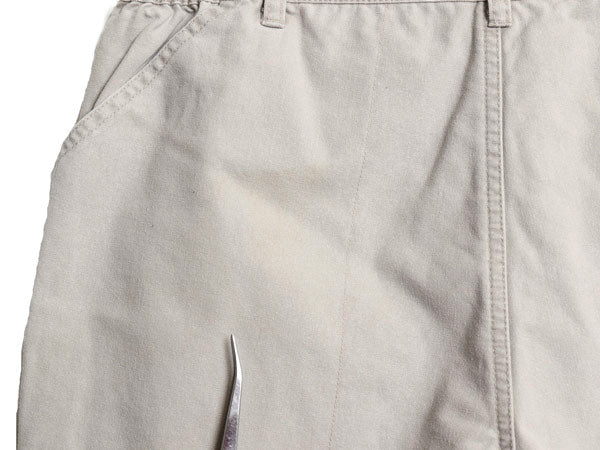 90s 00s エルエルビーン キャンバス カーゴ ショートパンツ メンズ 34 オールド アウトドア ショーツ 短パン コットン ダック ハーフパンツ