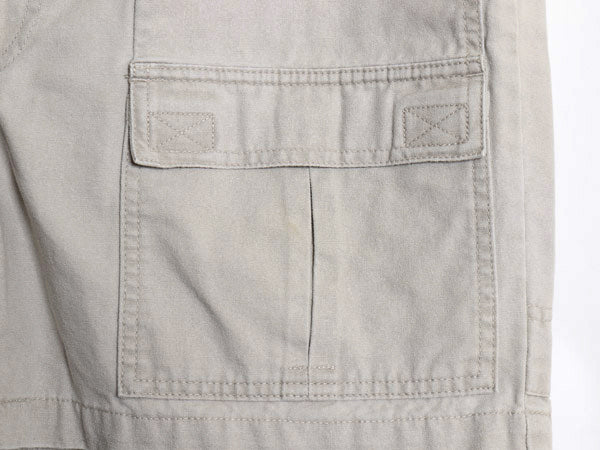 90s 00s エルエルビーン キャンバス カーゴ ショートパンツ メンズ 34 オールド アウトドア ショーツ 短パン コットン ダック ハーフパンツ