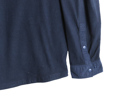 パタゴニア ロングスリーブ アーリー ライズ スナップ シャツ メンズ XXL 古着 19年製 フリース ジャケット スナップ 大きいサイズ 紺 薄手