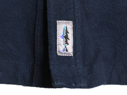 パタゴニア ロングスリーブ アーリー ライズ スナップ シャツ メンズ XXL 古着 19年製 フリース ジャケット スナップ 大きいサイズ 紺 薄手