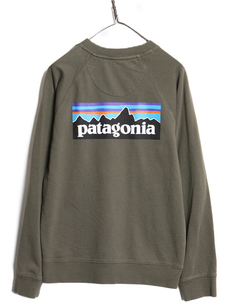 パタゴニア 両面 プリント スウェット メンズ S レディース S / 21年製 アウトドア クルーネック 長袖 Tシャツ ロンT  シンプル カットソー