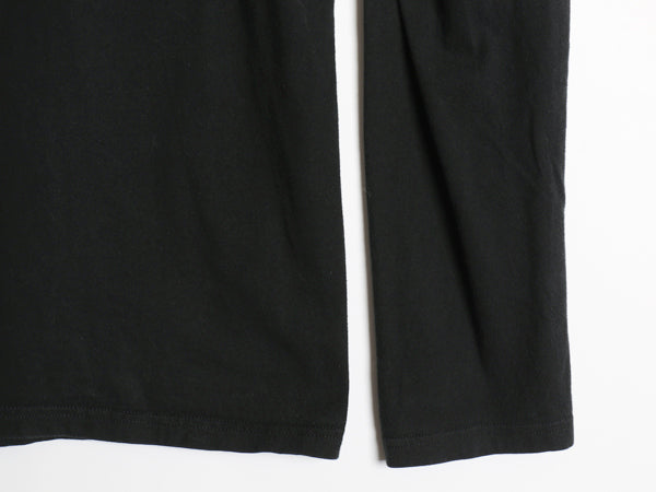 ポロベア ポロ ラルフローレン 長袖 Tシャツ メンズ M 古着 ロンT ロングスリーブ コットン カットソー キャラクター インナー シンプル 黒