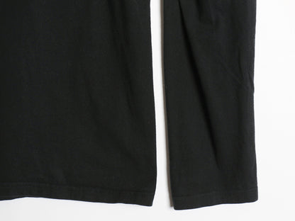 ポロベア ポロ ラルフローレン 長袖 Tシャツ メンズ M 古着 ロンT ロングスリーブ コットン カットソー キャラクター インナー シンプル 黒