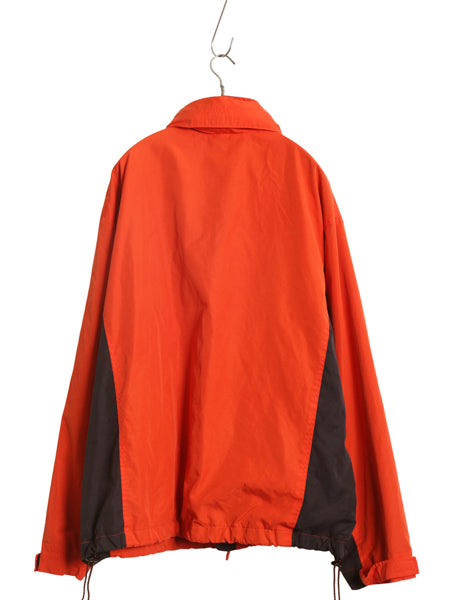 90s チャップス ラルフローレン フルジップ ナイロン ジャケット メンズ XL オールド ポロ ブルゾン セーリング 収納 フード 大きいサイズ