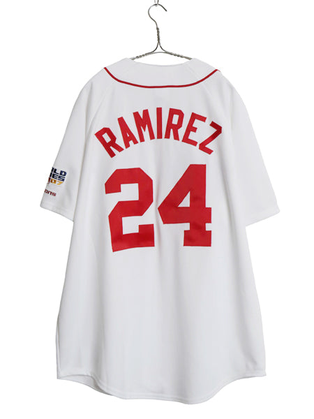 レッドソックス ベースボール シャツ メンズ XL / MLB オフィシャル マジェスティック 大リーグ ユニフォーム メジャーリーグ 大きいサイズ