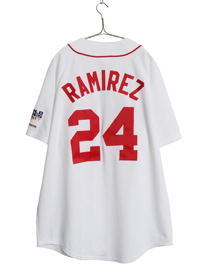レッドソックス ベースボール シャツ メンズ XL / MLB オフィシャル マジェスティック 大リーグ ユニフォーム メジャーリーグ 大きいサイズ