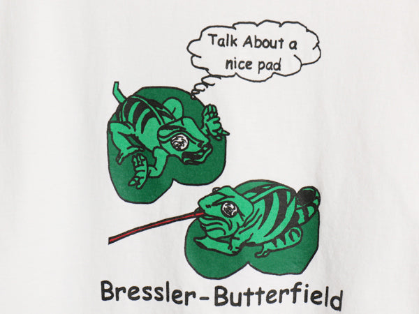 90s ジョーク キャラクター 両面 イラスト プリント Tシャツ メンズ L / オールド アート アニマル グラフィック ヘビーウェイト コットン