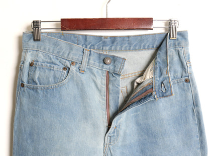 70s USA製 ★ リーバイス 517 ブーツカット デニム パンツ メンズ 31 32 程 74年製 66前期 ヴィンテージ フレア バックポケット裏 シングル