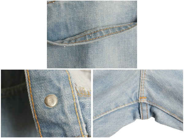 70s USA製 ★ リーバイス 517 ブーツカット デニム パンツ メンズ 31 32 程 74年製 66前期 ヴィンテージ フレア バックポケット裏 シングル