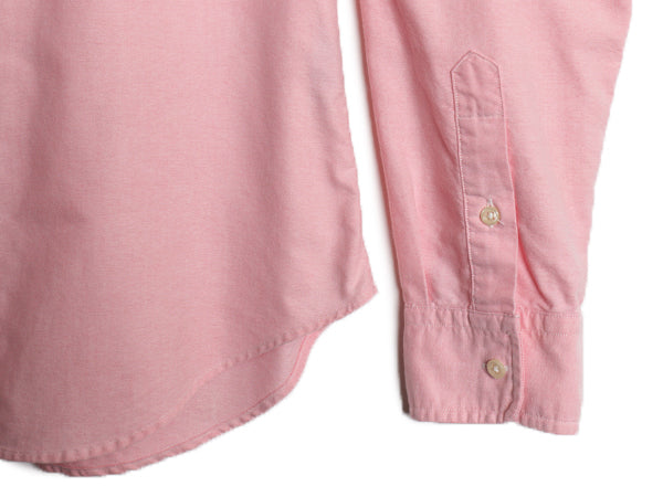 00s ラルフローレン 長袖 ボタンダウン シャツ レディース M メンズ XS / オールド ポロ 長袖シャツ オックスフォード コットン ワイシャツ