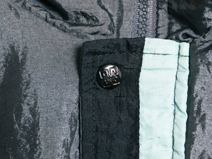 90s ジバンシー フルジップ ナイロン トラック ジャケット メンズ L / 古着 オールド デザイン ブルゾン ウインドブレーカー マルチカラー