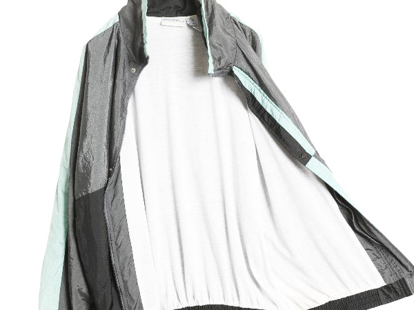 90s ジバンシー フルジップ ナイロン トラック ジャケット メンズ L / 古着 オールド デザイン ブルゾン ウインドブレーカー マルチカラー