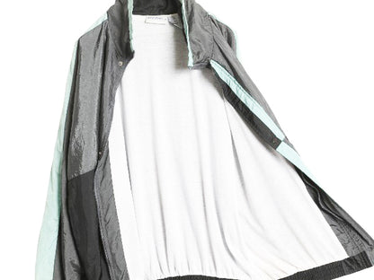 90s ジバンシー フルジップ ナイロン トラック ジャケット メンズ L / 古着 オールド デザイン ブルゾン ウインドブレーカー マルチカラー