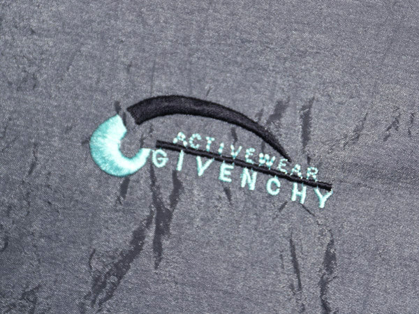 90s ジバンシー フルジップ ナイロン トラック ジャケット メンズ L / 古着 オールド デザイン ブルゾン ウインドブレーカー マルチカラー