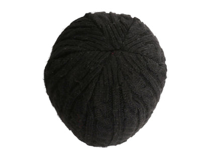 ノースフェイス ケーブル ニット キャップ メンズ レディース フリーサイズ / 帽子 アウトドア ビーニー ワッチ フリース ライナー付き 黒