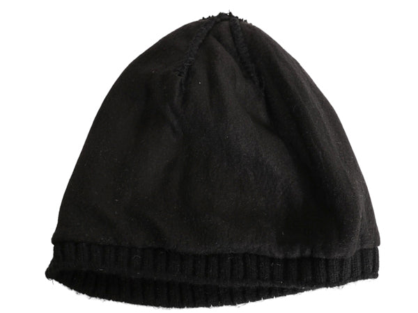 ノースフェイス ケーブル ニット キャップ メンズ レディース フリーサイズ / 帽子 アウトドア ビーニー ワッチ フリース ライナー付き 黒