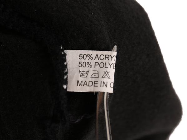 ノースフェイス ケーブル ニット キャップ メンズ レディース フリーサイズ / 帽子 アウトドア ビーニー ワッチ フリース ライナー付き 黒