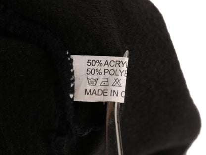 ノースフェイス ケーブル ニット キャップ メンズ レディース フリーサイズ / 帽子 アウトドア ビーニー ワッチ フリース ライナー付き 黒