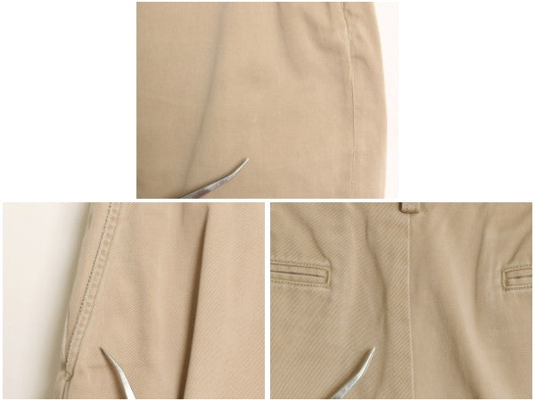 ポロ ラルフローレン コットン チノ ショートパンツ メンズ 32 / CLASSIC FIT ショーツ チノパン ノータック アーミー タイプ ミリタリー 