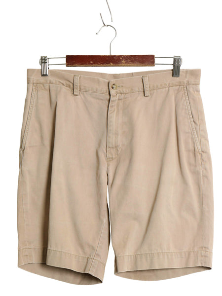 ポロ ラルフローレン コットン チノ ショートパンツ メンズ 32 / CLASSIC FIT ショーツ チノパン ノータック アーミー タイプ ミリタリー 