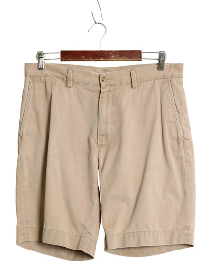 ポロ ラルフローレン コットン チノ ショートパンツ メンズ 32 / CLASSIC FIT ショーツ チノパン ノータック アーミー タイプ ミリタリー 
