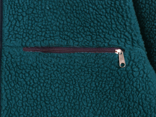90s USA製 ★ パタゴニア レトロ カーディガン メンズ M / 95年製 オールド パイル フリース ジャケット フルジップ ブルゾン アウトドア