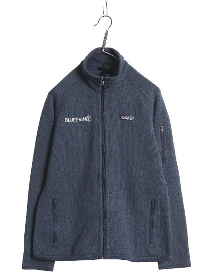パタゴニア ベターセーター ジャケット レディース M / 15年製 アウトドア 裏起毛 フリース セーター フルジップ ブルゾン ハイネック 企業